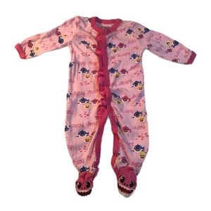 Pinkfong Nickelodeon Baby Shark Baby Girl’s Onesie | Size - 3-6 Months